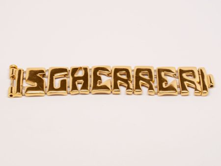 Scherrer  Letter Bracelet Fashion