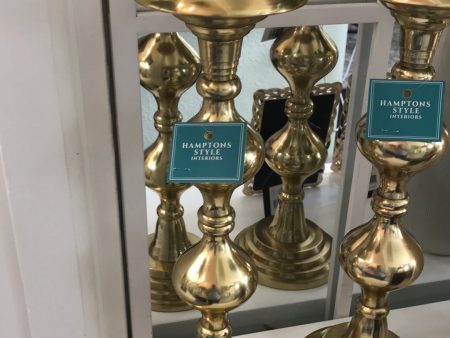 Vardy Gold Candleholder Large Discount