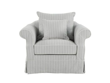 Ayla Hamptons Armchair Silvergrey Online