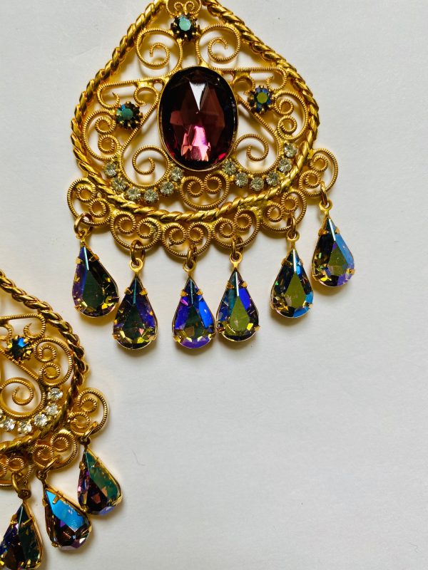 Juliana vintage chandelier earrings Online Sale