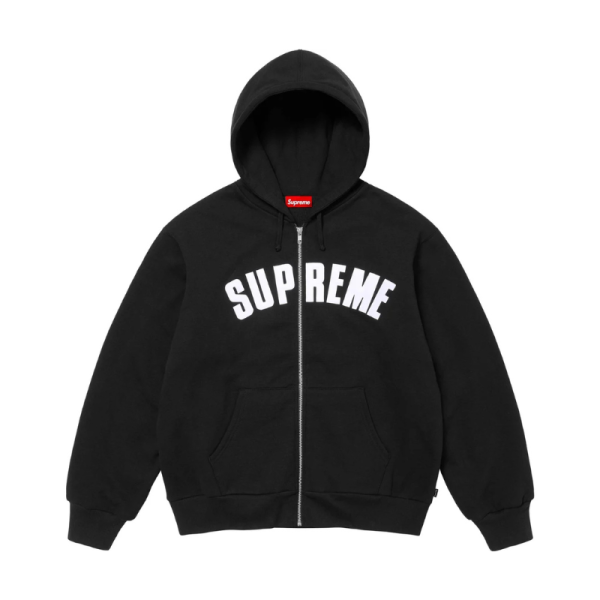 Zip Hoodie Zip hoodie Arc Thermal Lined  Black | Supreme For Sale