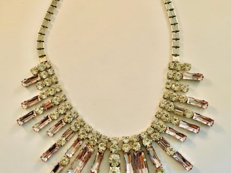 1950’s Rhinestone Necklace Online Sale