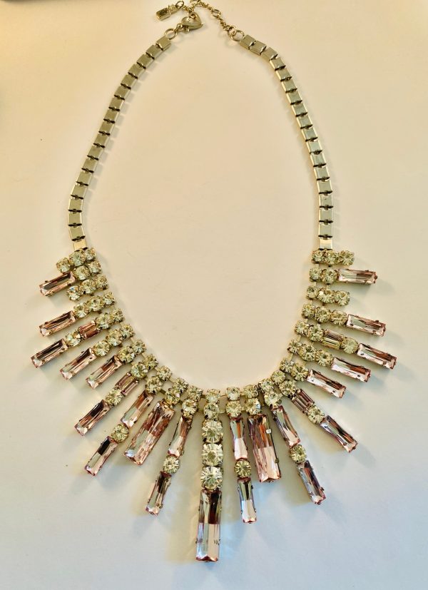 1950’s Rhinestone Necklace Online Sale