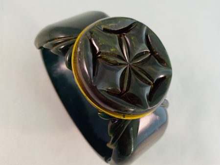 Bakelite Clamper Bracelet For Sale