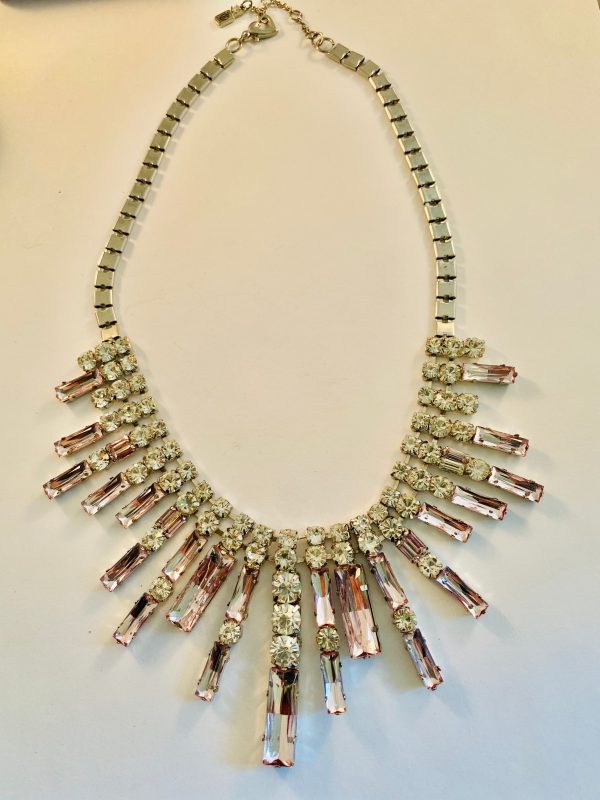 1950’s Rhinestone Necklace Online Sale