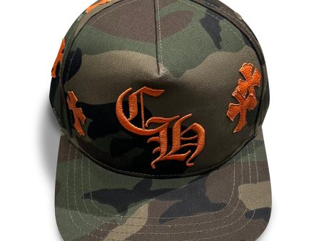 Cap CHROME HEARTS Cross Patch Camo Supply