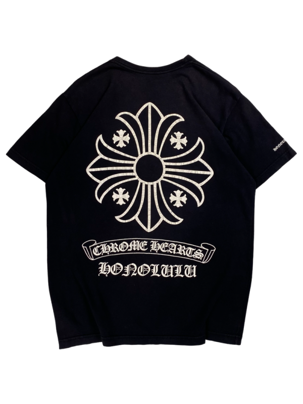 Chrome Hearts Black Honolulu Store Tee Vintage Online Sale