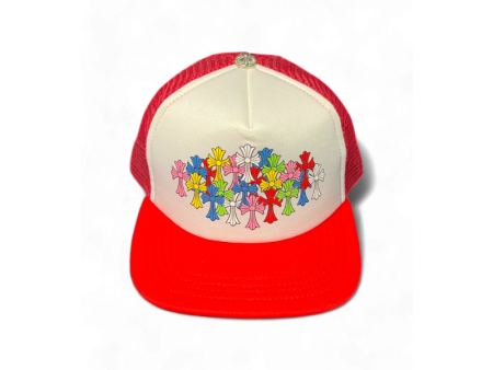 Cap Red Cemetery Multicolor Cross | Chrome Hearts For Sale