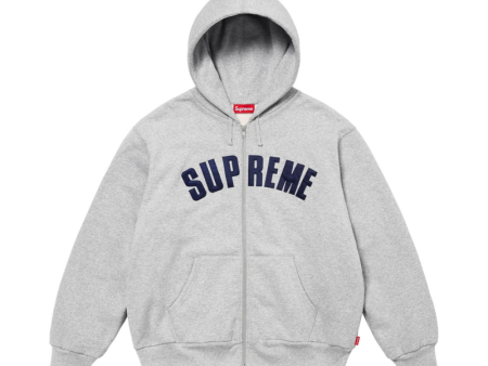 Zip Hoodie Zip hoodie Arc Thermal Lined Grey | Supreme Supply