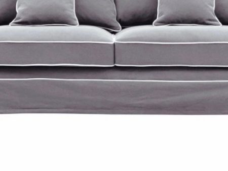 Hampton 3 Seater Sofa Grey Sale