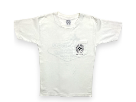 Tee CHROME HEARTS White Las Vegas Vintage Online Sale