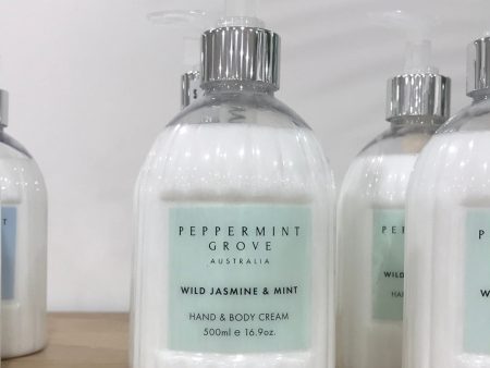 Wild Jasmine & Mint Hand & body cream on Sale