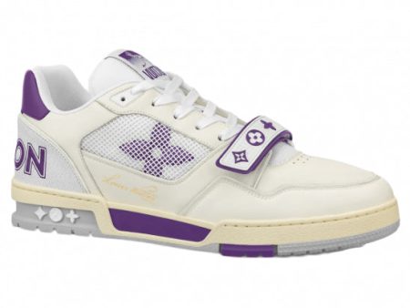 Louis Vuitton Trainer Violet Mesh Online Sale