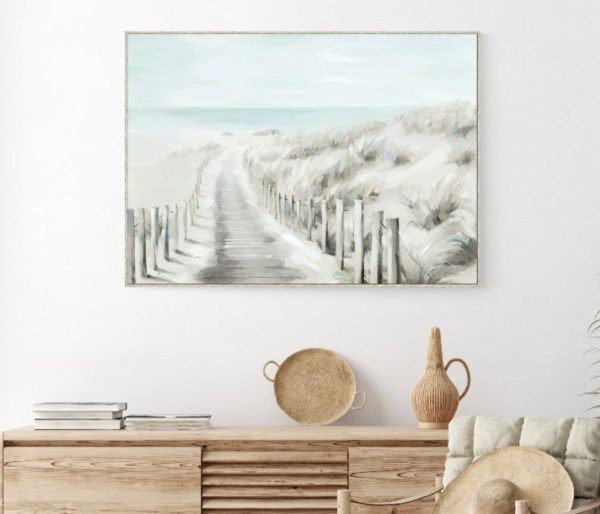 Beachside Trail Canvas For Sale