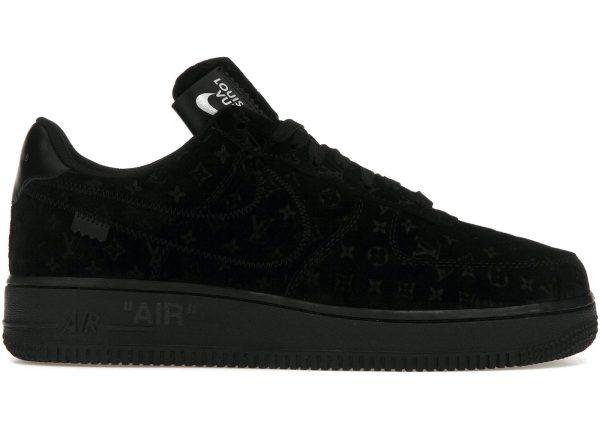 Low-top Air Force 1 Black | Louis Vuitton  x Off-White  x Nike For Discount