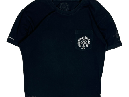 Chrome Hearts Black Multi Logo Tee Cheap