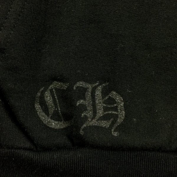 Chrome Hearts Black Fuck You Logo Zip Up Hoodie Vintage on Sale