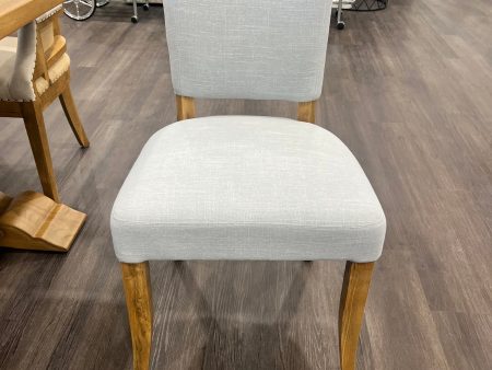 Duck Egg Oakwood Linen Dining Chair Supply