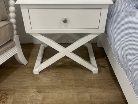 Hampton Bedside Cross Legs Supply