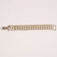 Unsigned 1950 s Faux Pearl Multi Strand Bracelet Hot on Sale