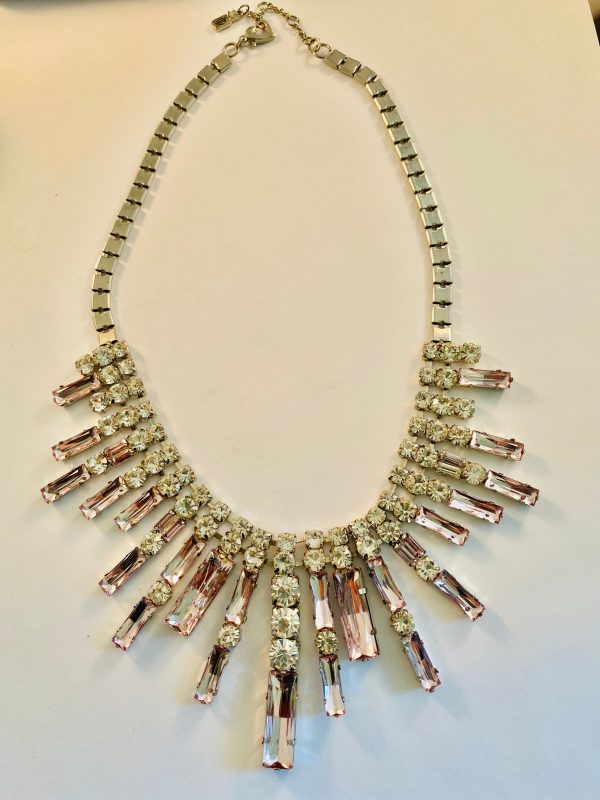 1950’s Rhinestone Necklace Online Sale