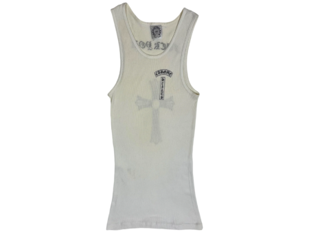 Tank top White Fuck You Logo | Chrome Hearts Online now