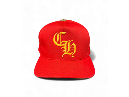 Cap Red Yellow Baseball | Chrome Hearts Supply