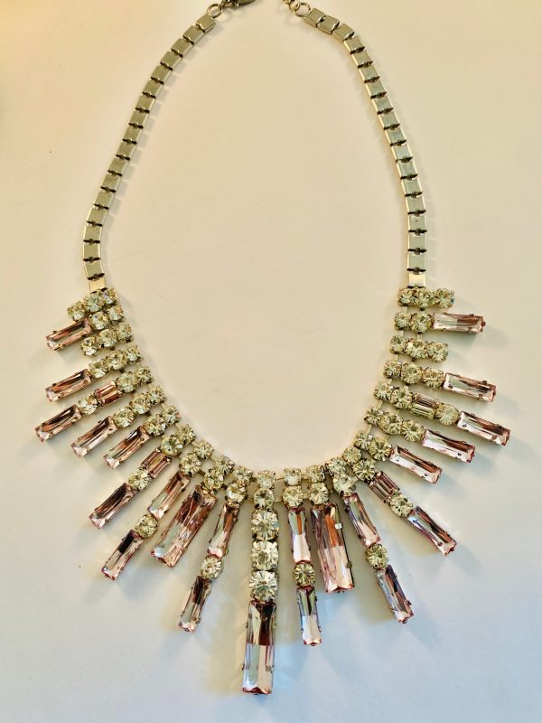 1950’s Rhinestone Necklace Online Sale