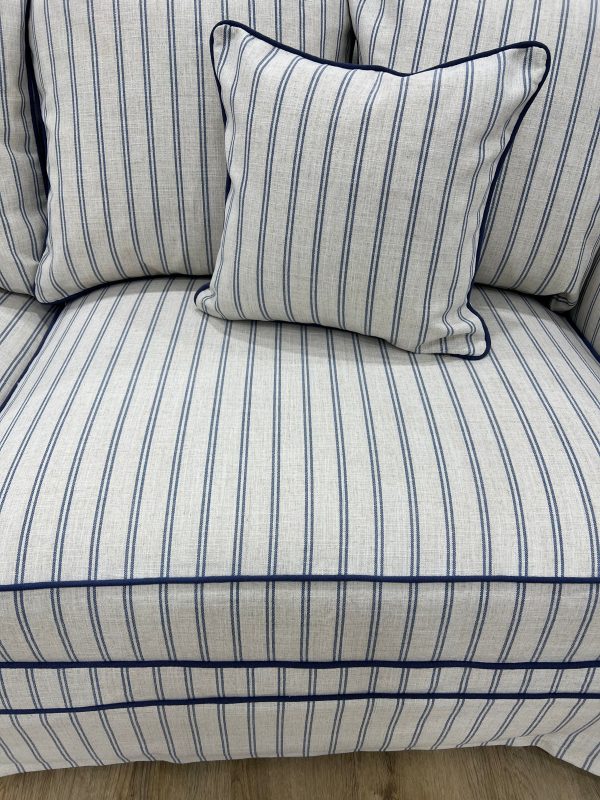 Ayla Hamptons Armchair Pinstripe Fashion