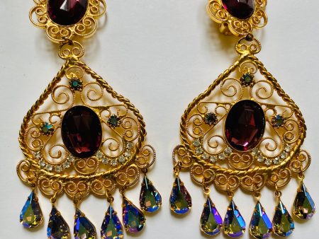 Juliana vintage chandelier earrings Online Sale