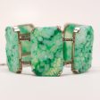 Unsigned Faux Jade Bracelet For Sale