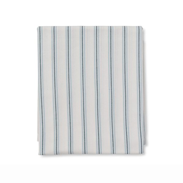 Capri Blue Stripe Tablecloth Sale