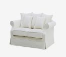 Ayla Hamptons 2 Seater Sofa Ivory on Sale