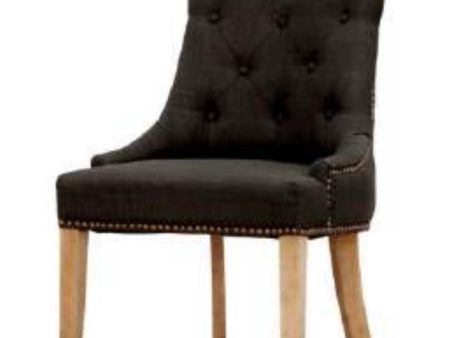 Terrance Black Dining Chair Discount