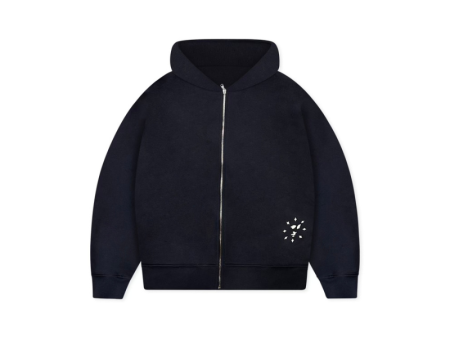 Zip Hoodie Cosmos Navy | Année Lumière Online