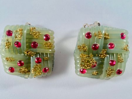 Celluloid Earrings Cheap