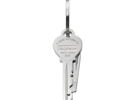 Accessorie Return To Tiffany Hearth Knife Key Ring | Tiffany x Supreme Online Sale