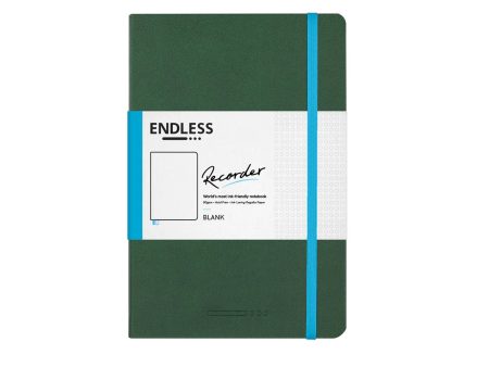 Endless Recorder Forest Canopy Regalia Notebook - A5, Plain Cheap