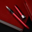 Platinum Gift Set - Plaisir Red Fountain Pen + myPAPERCLIP Red Notebook + myPAPERCLIP Red Card Holder Wallet Online Hot Sale