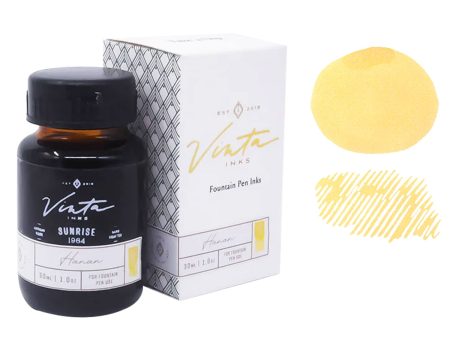 Vinta Carnival Collection Sunrise Ink Bottle, Yellow - 30ml Hot on Sale