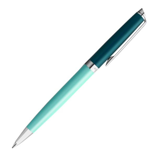 Waterman Hemisphere Colour Blocking Ball Pen - Green CT For Cheap