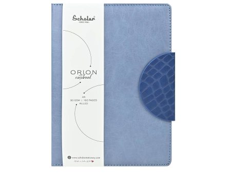 Scholar Orion Blue Notebook - A5, Ruled Discount