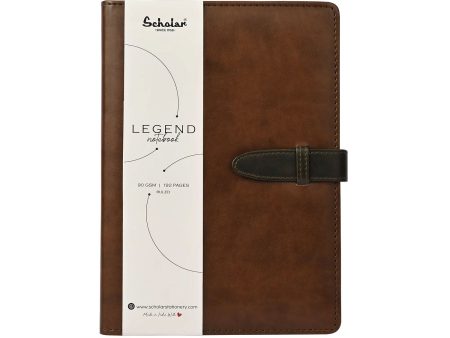 Scholar Legend Coffee Notebook - A5, Ruled Online Hot Sale