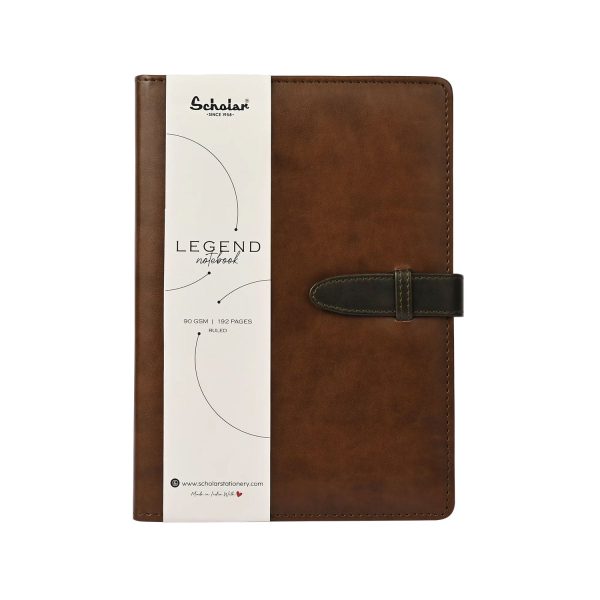 Scholar Legend Coffee Notebook - A5, Ruled Online Hot Sale