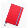 Endless Recorder Crimson Sky Red Regalia Notebook - A5, Ruled Fashion