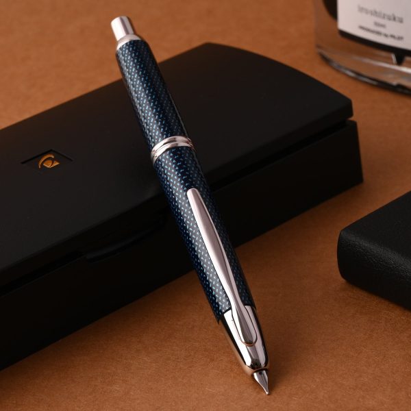 Pilot Capless Fountain Pen - Graphite Blue Supply