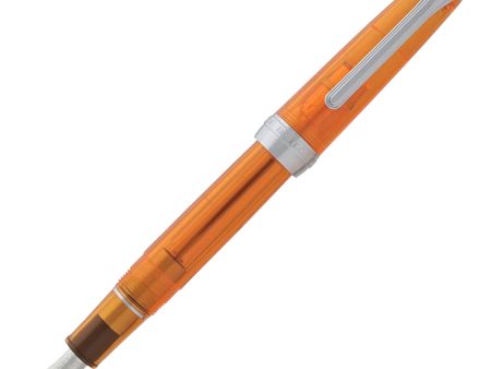 Sailor Professional Gear Slim Transparent Color Fountain Pen - Orange CT Discount