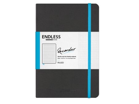 Endless Recorder Infinite Space Black Regalia Notebook - A5, Ruled Online Hot Sale