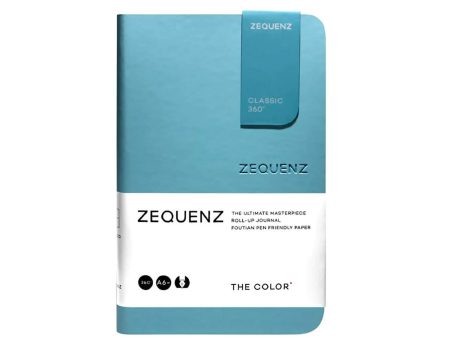 Zequenz Color Notebook, Turquoise - A5, Squared on Sale