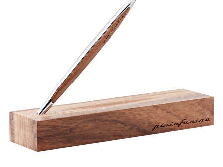 Pininfarina Segno Cambiano Walnut Edition Ball Pen - Cromo For Discount